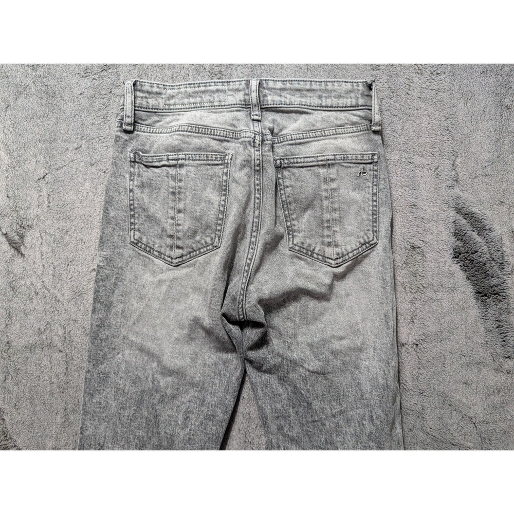 Rag & Bone Nina High Rise Ankle Flare Jeans Women's Size 24 Gray - Picture 11 of 13